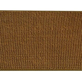 SWARG HOMES Popcorn Microfiber Anti-Skid Bathmat (Brown 37 X 57 cm).Water absobment Easy Clean Mats Must for Every Home Microfibre adds Super-Soft Feel / (Comfor)