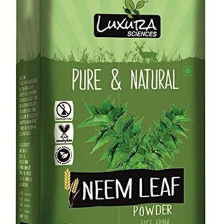 Luxura Sciences Neem Leaf Powder (200g) | Pure & Natural | For Hair & Skin Care | Finely Ground, Easy to Use | No Artificial Additives | Supports a Refreshing Self-Care Routine