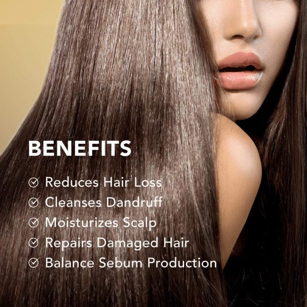 Luxura Sciences Argan Shampoo nourishing formula infused with argan oil sulfate free paraben free shampoo for dry damaged frizzy hair suitable for all hair types 300ml - Image 8