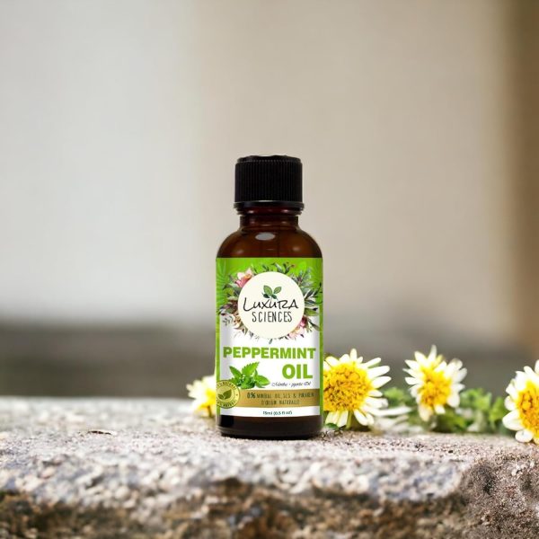 Luxura Sciences Essential oils for Hair | Skin | Nails | Aromatherapy (Peppermint, 15ml) - Image 2