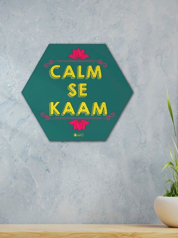 Indigifts Hexagon Poster Frame Set Legend at Work Quotes Printed Poster Frame, Room Décor, Room Decoration Items, Home Decorative Gift Item, Decor Items for Living Room, Bedroom, Kitchen Corner - Image 3