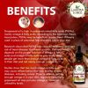 Luxura Sciences Organic Cold Pressed Grapeseed Oil - Lightweight Nourishing Massage Oil Rich in Vitamins A, E & K