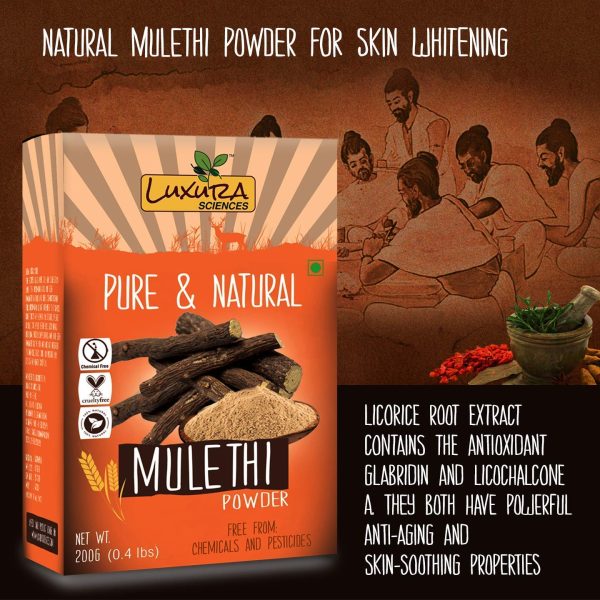 Luxura Sciences Face Mask (Mulethi, 200g) - Image 2