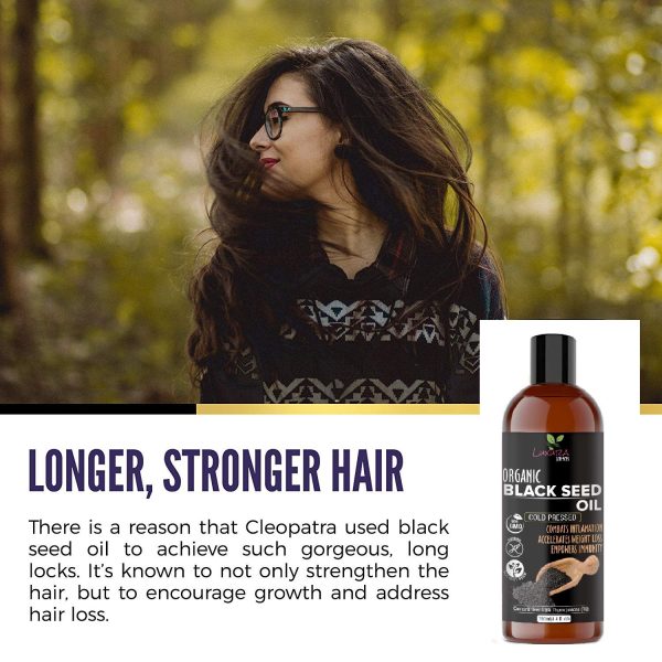 Luxura Sciences Black Seed Oil (Kalonji Oil) for Hair | Cold Pressed | 250ML | Nourishes, Strengthens & Enhances Shine | Lightweight & Suitable for All Hair Types - Image 7