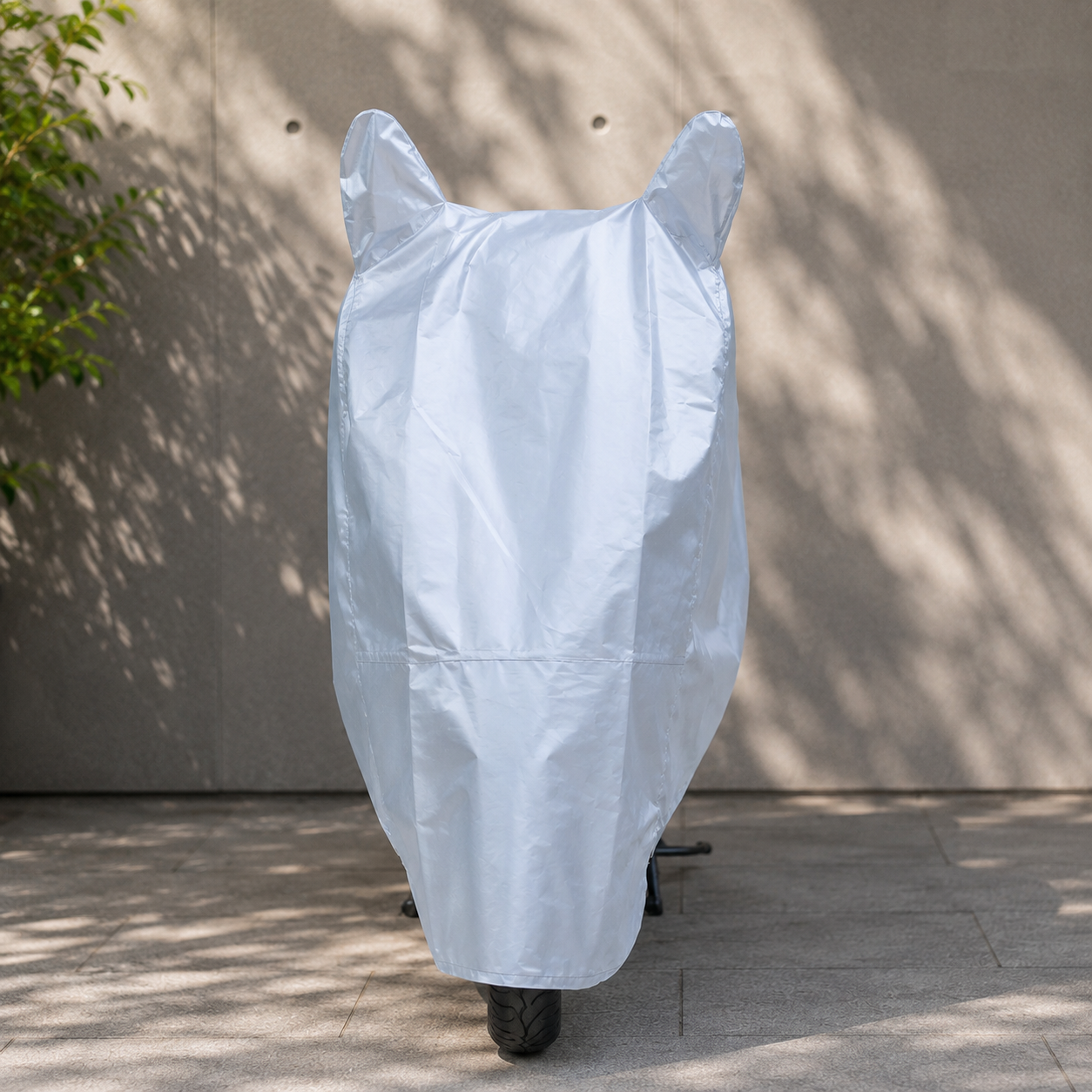 7 Mile Stone Silver Two Wheeler Body Cover for Bikes & Scooters - Image 2