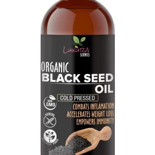 Luxura Sciences Black Seed Oil (Kalonji Oil) for Hair | Cold Pressed | 250ML | Nourishes, Strengthens & Enhances Shine | Lightweight & Suitable for All Hair Types