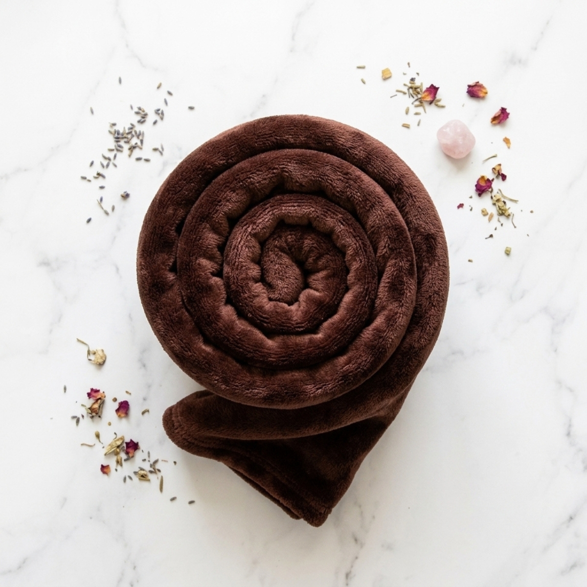 SWARG HOMES Brown Polar Fleece Single Bed Blanket - Ultra Soft All Season AC Blanket (90×60 Inch, 800 GSM) - Image 2