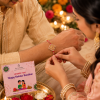 ChatGPT Image Jun 3, 2026, 01_53_20 PM ACCESSHER Statement Rakhi with Semi-Precious Stone Detailing - Gift Set with Roli, Kumkum & Greeting Card