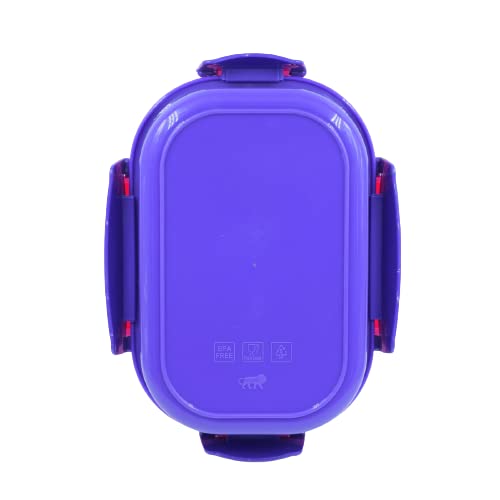 SWARG KITCHEN Purple Double Walled Insulated Lunch Box - BPA Free Food Grade Tiffin Set for Long-Lasting Heat Retention - Image 9