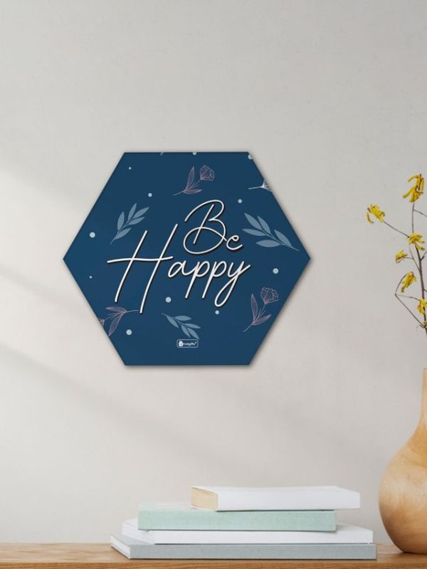 Indigifts Diwali Decoration for Home Hexagon Wall Decor Poster Frame- Set of 2, Frames for Wall Hanging, Wall Frames Quotes, Hexagone Frames Wall, Wall Frames for Office, Hexagone Frames for Craft - Image 3