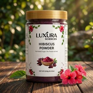 Luxura Sciences Natural Hibiscus Flower Powder for Hair Care & Improvement (200g)