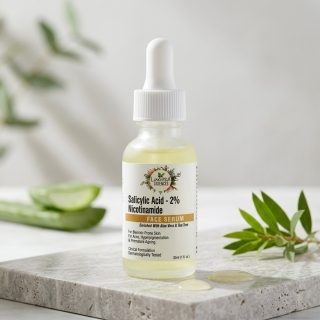Luxura Sciences Salicylic Acid 2% & Niacinamide Face Serum - Pore Care, Oil Control & Acne Spot Treatment (30 ML)