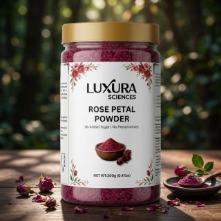 Luxura Sciences Rose Petal Face Mask for Skin Care & Glow (200g)