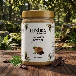 Luxura Sciences Shikakai Hair Mask for Nourishment, Shine & Softness (200g)
