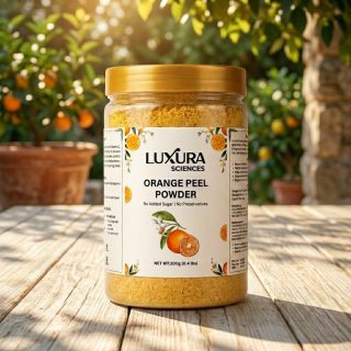 Luxura Sciences Orange Peel Face Mask for Skin Brightening & Care (200g)