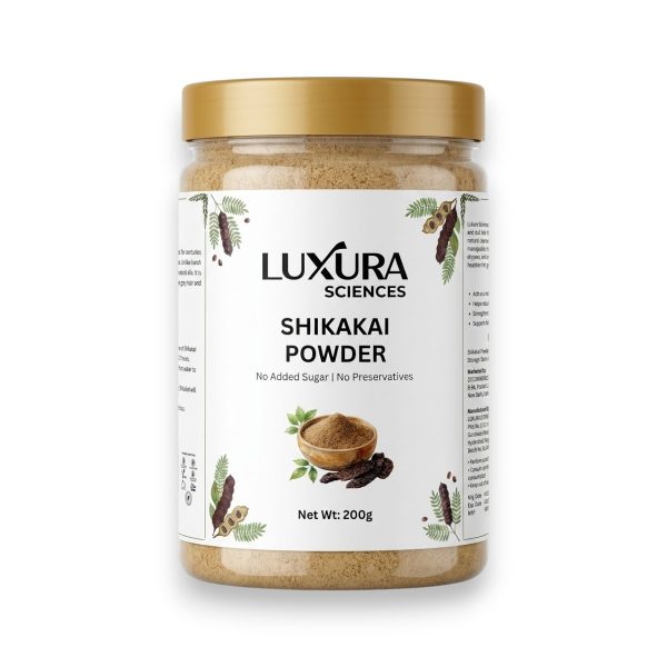 Luxura Sciences Shikakai Hair Mask for Nourishment, Shine & Softness (200g)
