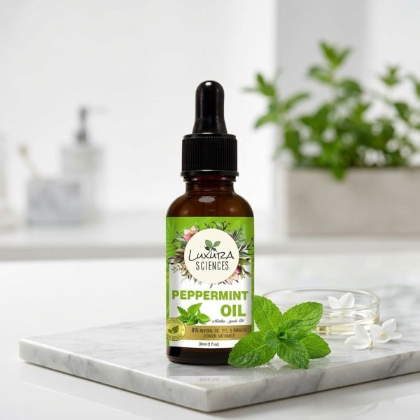 Luxura Sciences ESSENTIAL_OIL Luxura Sciences Organic Rosemary Essential Oil for Hair Growth & Scalp Nourishment (30 ML)