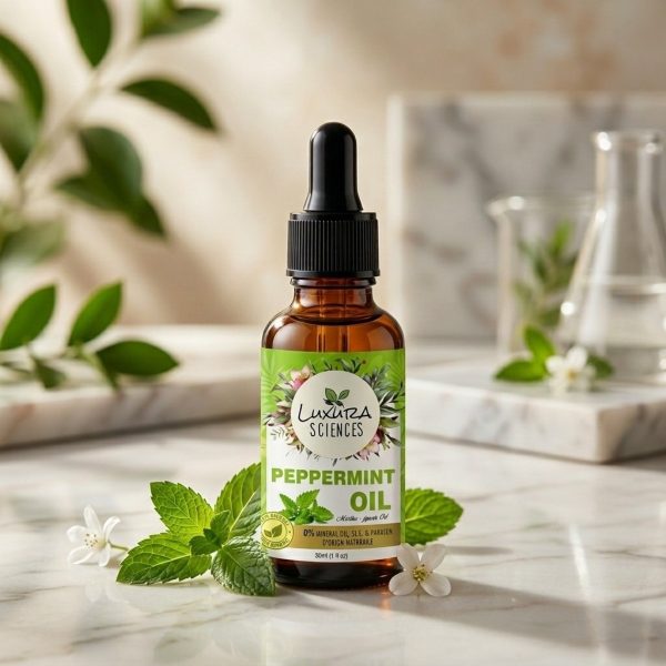 Luxura Sciences ESSENTIAL_OIL Luxura Sciences Organic Rosemary Essential Oil for Hair Growth & Scalp Nourishment (30 ML)