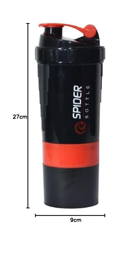 SWARG KITCHEN 500 ML Protein Shaker Bottle for Gym, BCAA & Workout Supplements - Sipper Bottle for Men & Women - Image 4