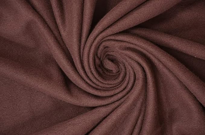 SWARG HOMES Brown Solid Single Fleece Blanket - 400 GSM Soft Comfort Bedding - Image 5