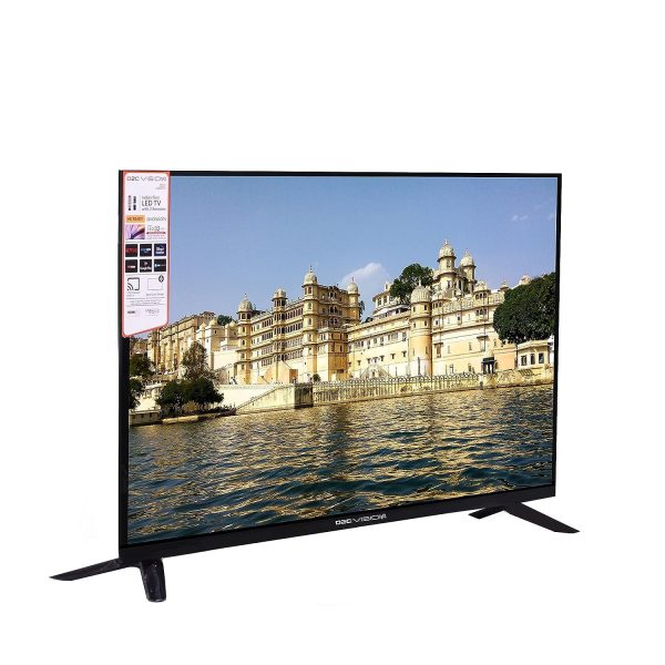 D2C Vision 80 cm (32 inches) Bezel - Less Android 11 with Bluetooth & Voice Assistant | HD Ready Smart LED TV | with 2 Remotes | D2CVELASLTBLK32 (Black) - Image 2