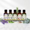 Luxura Sciences Organic Essential Oil Combo for Anti-Acne Skin Care - Tea Tree, Lavender, Eucalyptus, Grapeseed & Rosemary Oils (Pack of 5 x 15 ML)