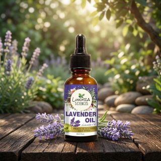 Luxura Sciences Organic Lavender Essential Oil - Natural Undiluted Therapeutic Grade Oil (30 ML)