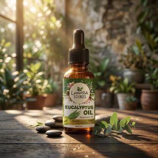 Luxura Sciences Eucalyptus Essential Oil for Aromatherapy, Skin & Scalp Care (30 ML)