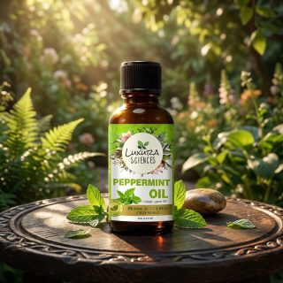 Luxura Sciences Peppermint Essential Oil - Refreshing Therapeutic Care (15 ML)