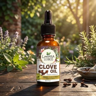 Luxura Sciences Clove Essential Oil for Hair, Skin, Nails & Aromatherapy (15 ML)
