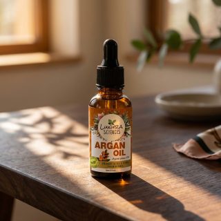 Luxura Sciences Argan Essential Oil for Hair, Skin, Nails & Aromatherapy - Pure Nourishing Care (15 ML)