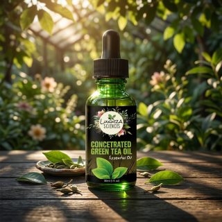 Luxura Sciences Concentrated Organic Green Tea Oil Serum (30 ML)