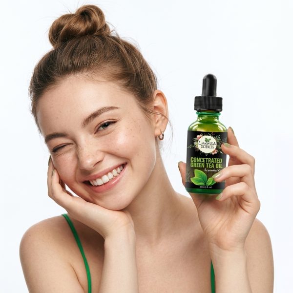 pomelli_photoshoot_image_1_1_0524 (55) Luxura Sciences Concentrated Organic Green Tea Oil Serum (30 ML)