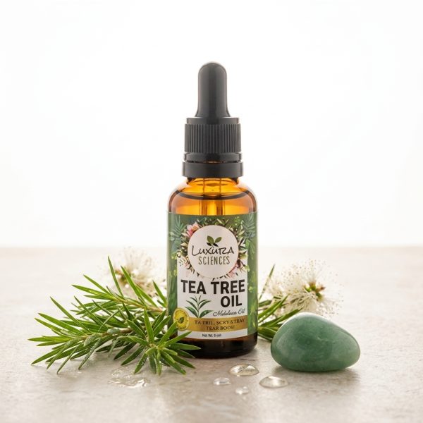 Luxura Sciences Tea Oil 30 ml Luxura Sciences Tea Tree Oil for Skin, Hair & Aromatherapy (30 ML)