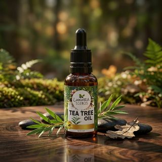Luxura Sciences Tea Tree Oil for Skin, Hair & Aromatherapy (30 ML)