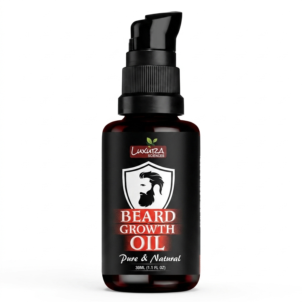 Luxura Sciences Beard Oil with Onion Extract for Beard & Mustache (30 ML) - Image 4