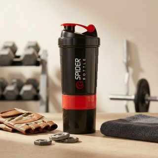 SWARG KITCHEN 500 ML Protein Shaker Bottle for Gym, BCAA & Workout Supplements - Sipper Bottle for Men & Women