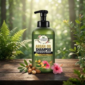 Luxura Sciences Argan Oil Shampoo 300 ml | Sulfate-Free, Paraben-Free Nourishing Formula for Dry, Damaged & Frizzy Types Luxura Sciences Argan Oil Shampoo - Sulfate Free Nourishing Formula (300 ML)