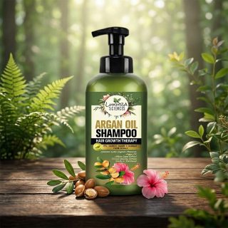 Luxura Sciences Argan Oil Shampoo - Sulfate Free Nourishing Formula (300 ML)
