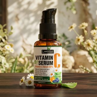 Luxura Sciences 20% Vitamin C Serum Skin Glow, Brightening & Dark Spot Reduction (30 ML)