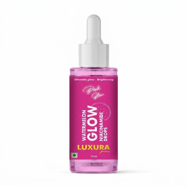 Luxura Prima Watermelon Glow Niacinamide Drops for Skin Brightening & Radiant Glow (30 ML)
