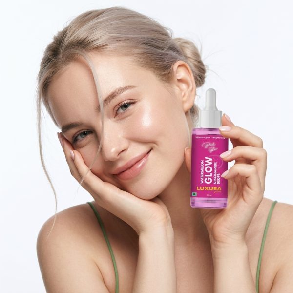 Luxura Prima Watermelon Glow Niacinamide Drops for Skin Brightening & Radiant Glow (30 ML)