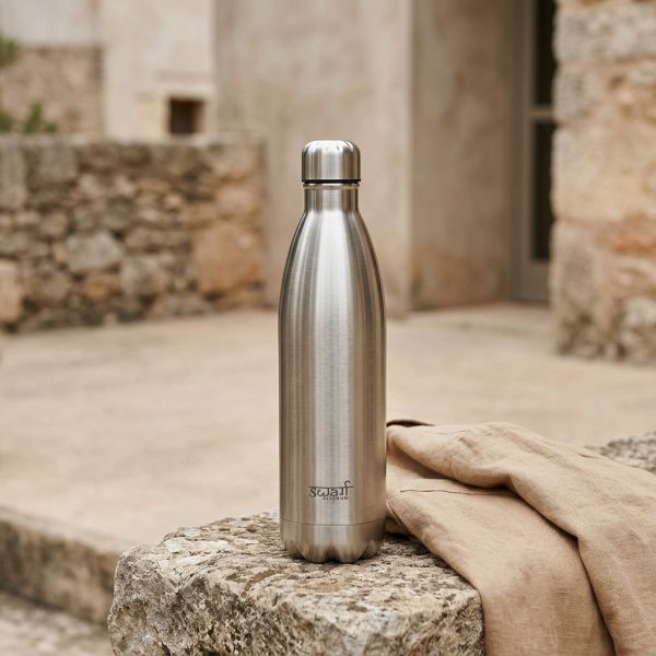Swarg Kitchen 1000 ML Thermosteel Water Bottle - 24 Hours Hot & Cold Insulated Flask with Leak Proof Double Wall Design