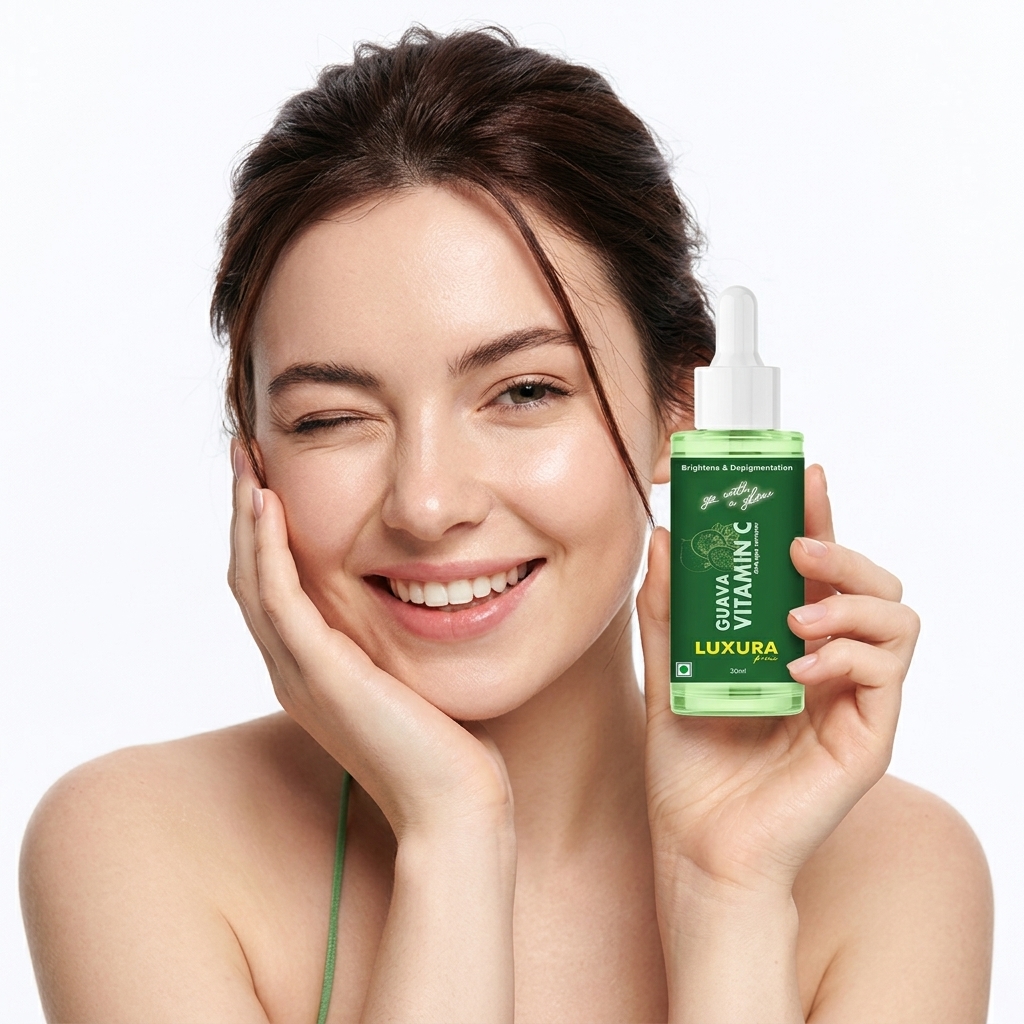 Luxura Prima Guava Vitamin C Serum for Depigmentation & Radiant Skin Glow (30 ML) - Image 2