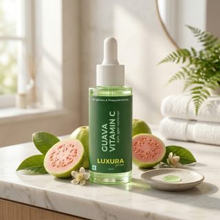 Luxura Prima Guava Vitamin C Serum for Depigmentation & Radiant Skin Glow (30 ML)