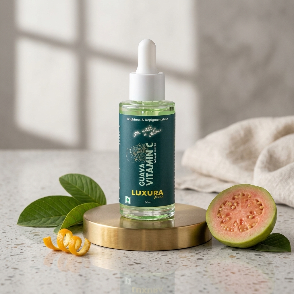 Luxura Prima Guava Vitamin C Serum for Depigmentation & Radiant Skin Glow (30 ML) - Image 3