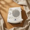 Swarg Homes 1000/2000 Watts Room Heater with Adjustable Thermostat & Dual Placement – 1 Year Warranty (White Color)