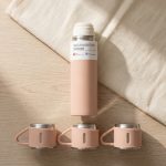Swarg Kitchen Pink Stainless Steel Vacuum Flask Set with 3 Steel Cups - Travel Friendly Hot & Cold Beverage Bottle Combo