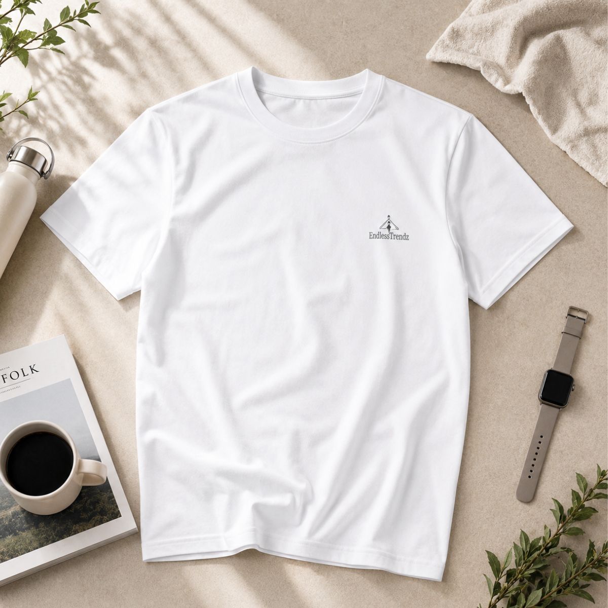 ENDLESSTRENDZ Men’s Dry Fit T-Shirt - Round Neck & Half Sleeves for Everyday Activewear - Image 4