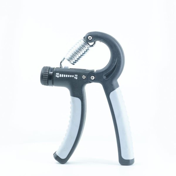 Varjish Adjustable Hand Grip Strengthener (Grey), Hand Gripper for Men & Women for Gym Workout Hand Exercise Equipment to Use in Home for Forearm Exercise, Finger Exercise Power Gripper